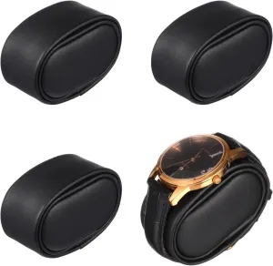 - 4 Pcs Watch Winder Pillow Replacement Watch Winder Pillow Sponge Small Watch Display Pillow PU Leather Watch Cushion, gratuitous finch asymmetrical tenet podium 2.6×1.7×1.3 Inch Watch Winder Pillow 