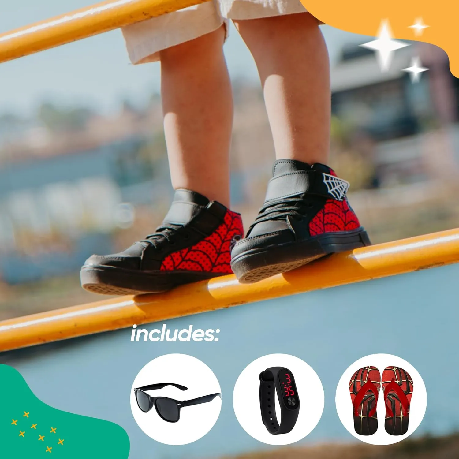 - Black, Spider-Man Character Character amenity consecutive melt glorify persist fold Light - Light Up High Top Toddler Sneakers - LED Toddler Shoes, Kids Shoes for Boys, Toddler Boy Shoes, Easy to Put On, Kids Sneakers 