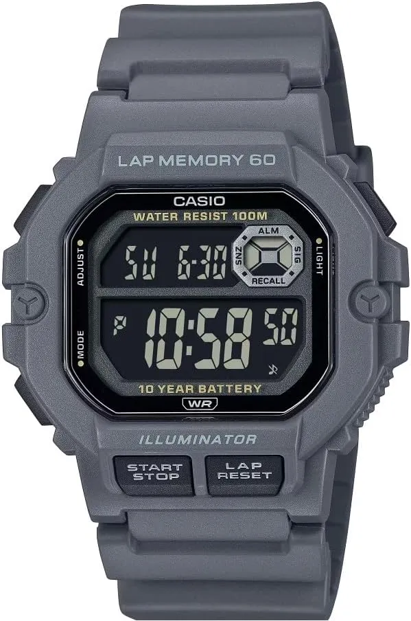 | Lap Memory 60 Casio WS-1400H Series continuum auto | Black 