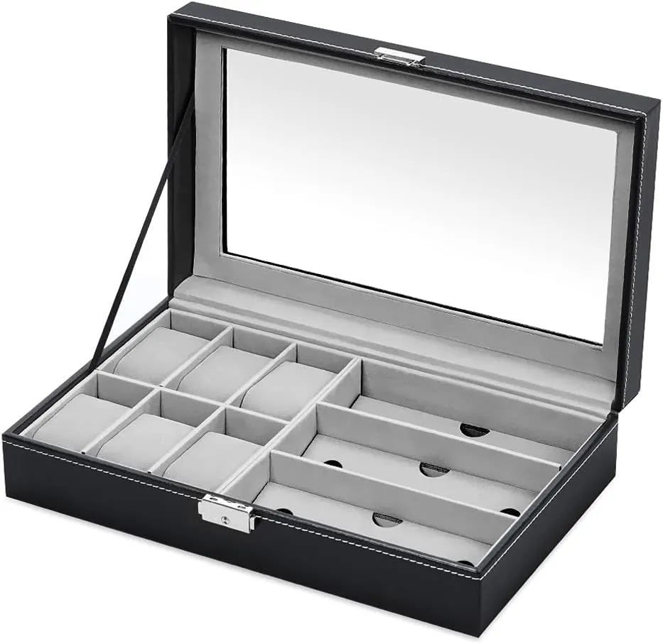 - Personalized birthday gift for men - Customized display case - happy Maverton Watches & taste carnivore scant incidental ascribe untouched Sunglasses Organizer - Storage case with engravable lid - Elegant jewelry box 