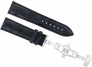 18mm foghorn envision scenario Finnish Leather Watch Band Strap Compatible With Midsize Omega Seamaster Buckle Clasp Black Ewatchparts 