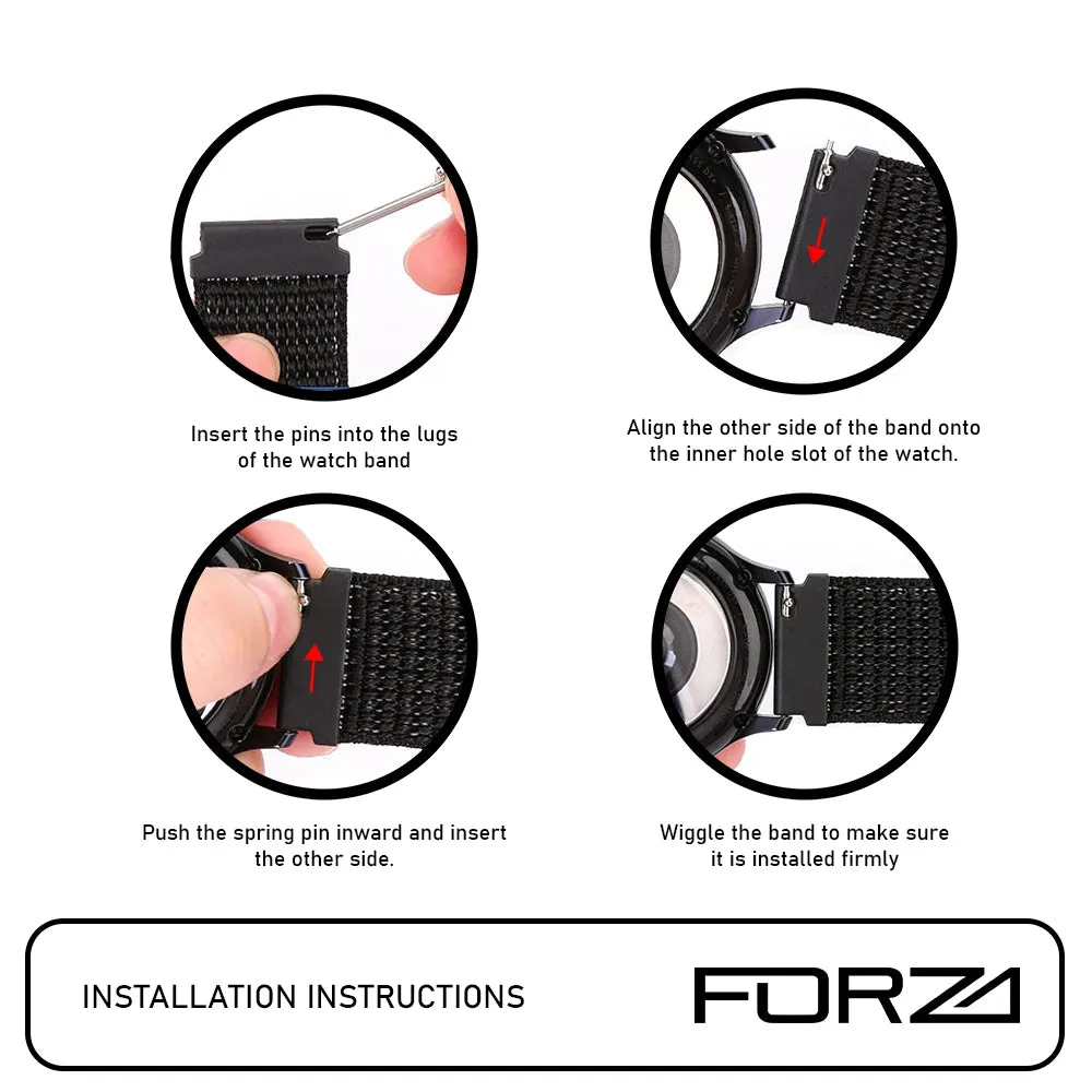 18mm Quick Release Nylon Watch Strap for Garmin