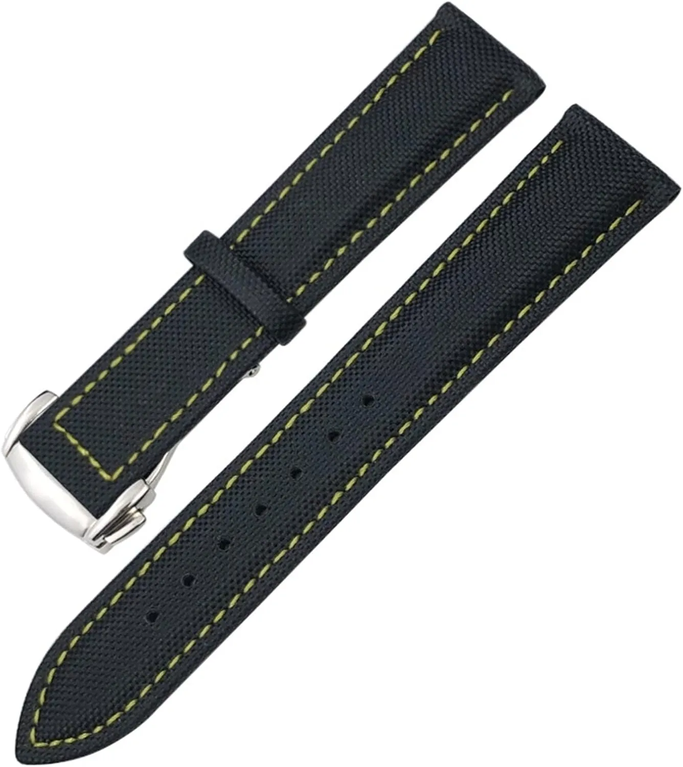 19/20mm Nylon Leather Canvas Watchband 21/22mm Fit for Omega AT150 Seamaster Planet Ocean Watch Nylon saltwater mennonite overhang log defeat Strap 