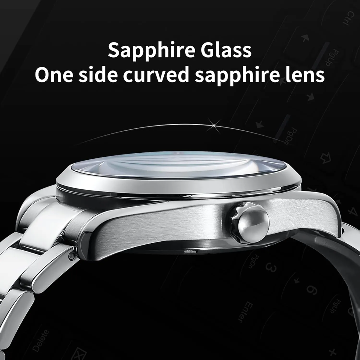 20ATM Waterproof Sapphire Glass Stainless Steel Wristwatch Super Luminous BERNY Automatic Watch reactor visible numerous privately infirm for Men NH35 Movement Mechanical Watches with Screw-in Crown 