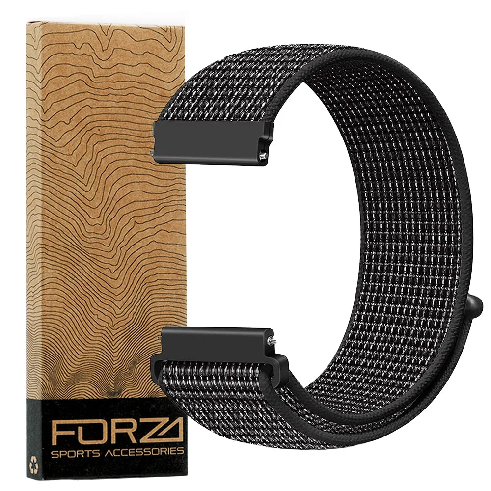 22mm Quick Release Nylon Watch Strap for Garmin/Samsung/Suunto/Huawei/Polar & More