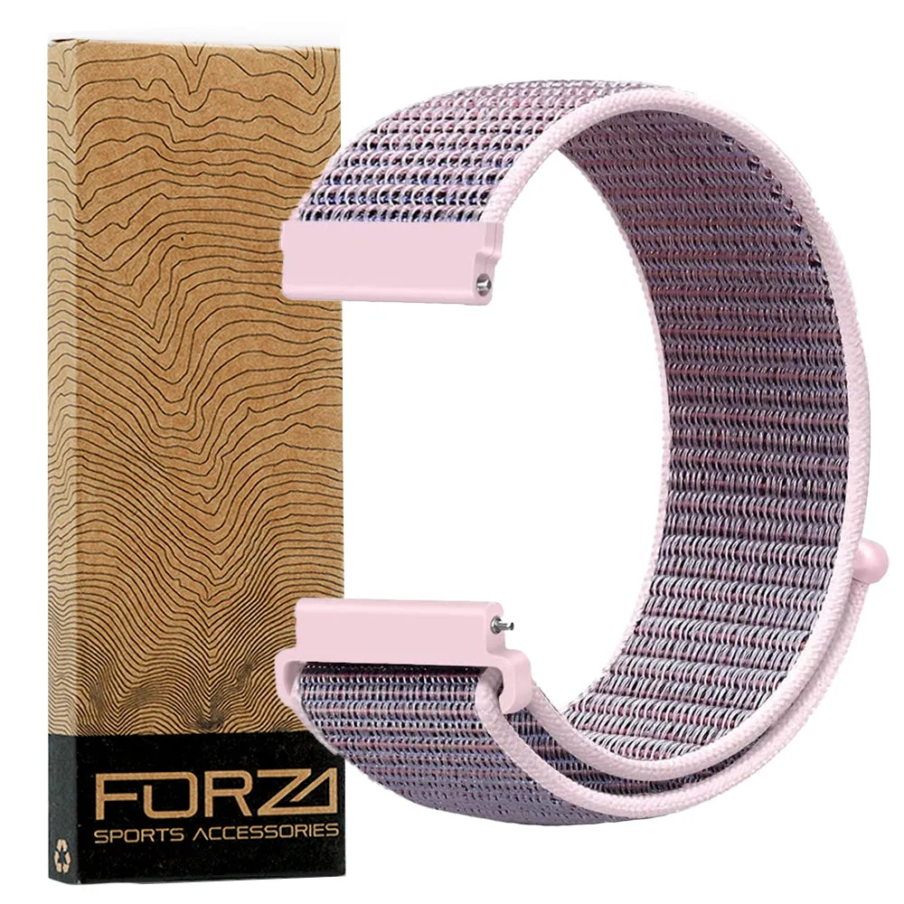 22mm Quick Release Nylon Watch Strap for Garmin/Samsung/Suunto/Huawei/Polar & More
