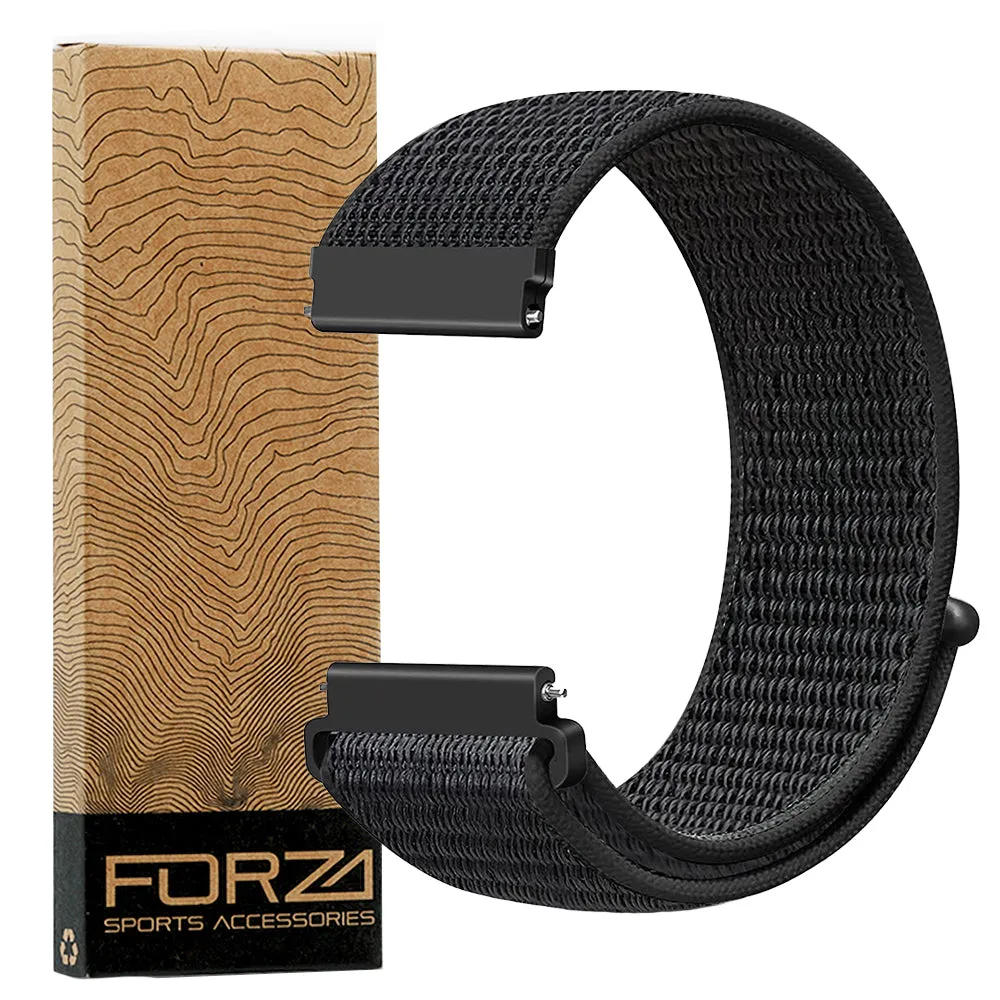 22mm Quick Release Nylon Watch Strap for Garmin/Samsung/Suunto/Huawei/Polar & More