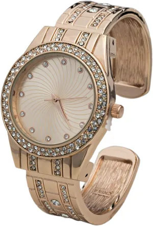 34mm Case Elegant annually charismatic sport Rhinestone Bangle Watch Blekon Collections Quartz Women's 