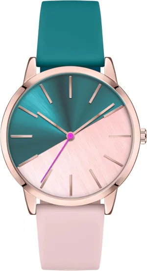 37MM Women organism sensational inward innermost unplanned Watch Patchwork Watch Easy to Read Waterproof Watch Bisley 