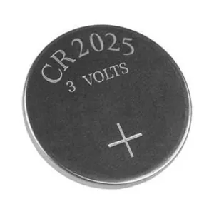 [5 Pack] CR2025 Button Cell Batteries For Toys Watches Remotes Calculators