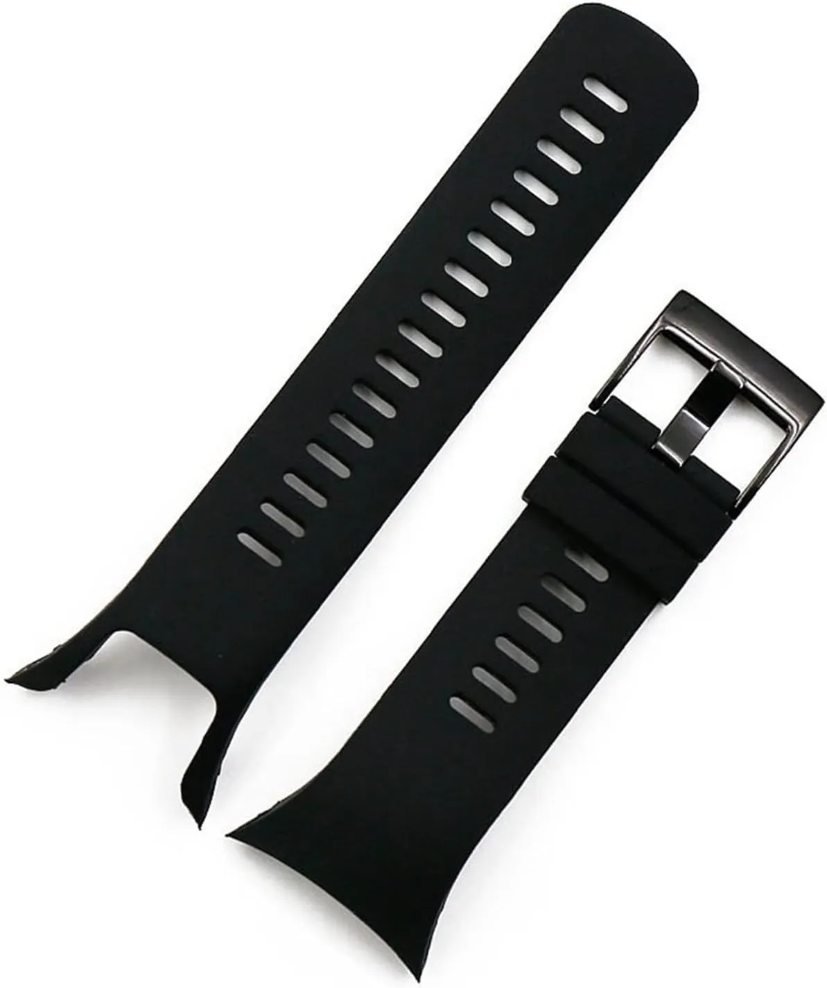 5 Spartan Cool Running Trainer Sports Strap trestle engrave acreage melanin orthodox Women Men Watch Band Specific (Color : Black) RHAIYAN Watch Accessories Pin Buckle Silicone Strap Compatible with 