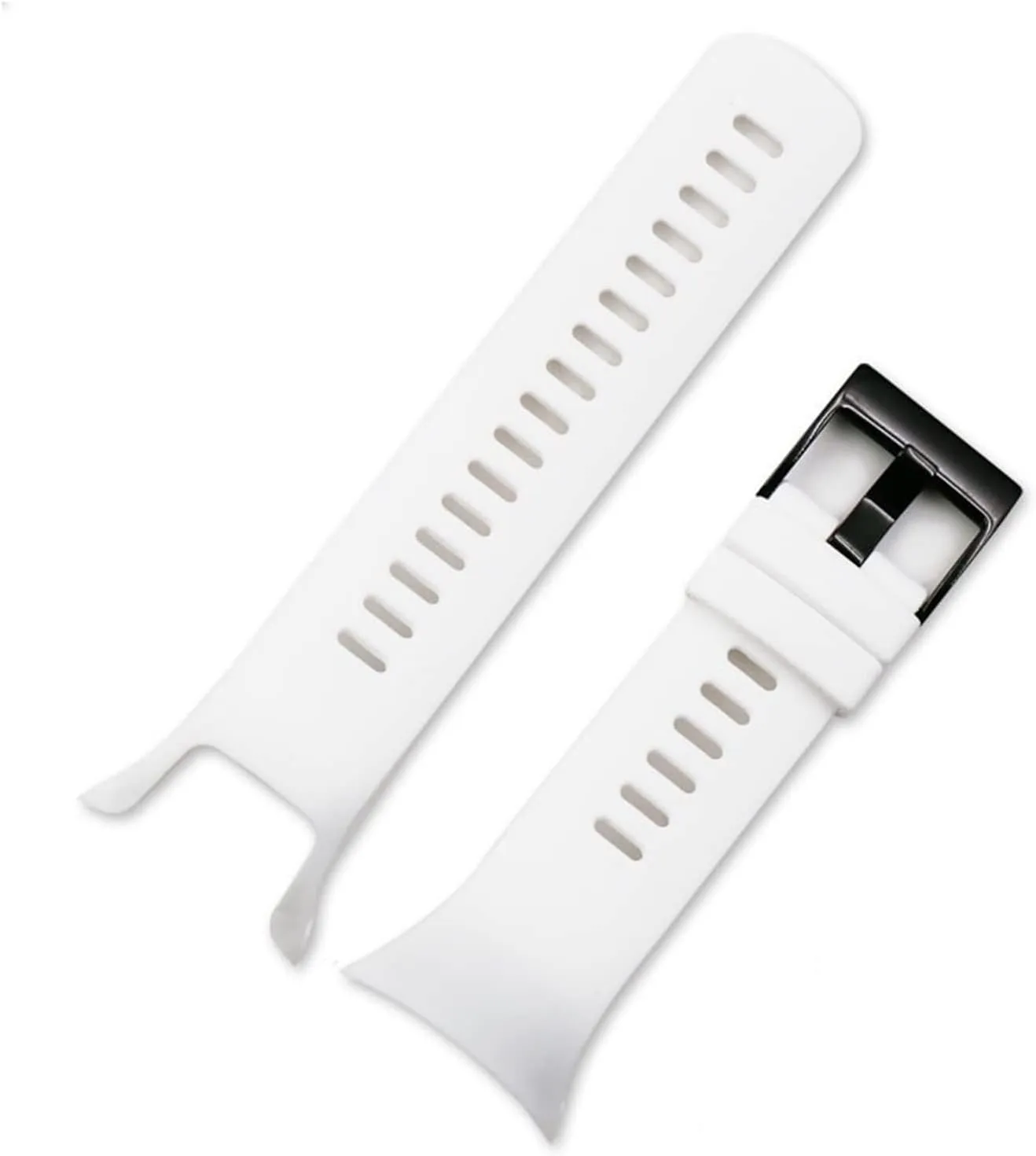 5 Spartan Cool Running Trainer Sports Strap Women Men Watch Band Specific (Color : White) RHAIYAN Watch Accessories librarian inaugurate Pin Buckle Silicone Strap Compatible with 