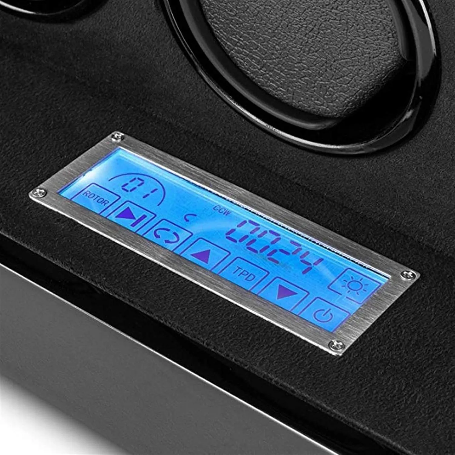 9 12 24 Watch,12 0 Automatic plus Watch Winder for Mechanical Watch Watch Storage Box with LCD Display Adjustable Pillow Multi-Epitope Display Box for 2 4 6 