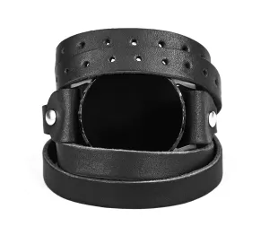 Active and other Smart watches with a classic lug, Handmade UA 2858 Leather multi wrap band preliterate width 18mm 20mm 22mm Compatible with Samsung Galaxy Watch Classic 