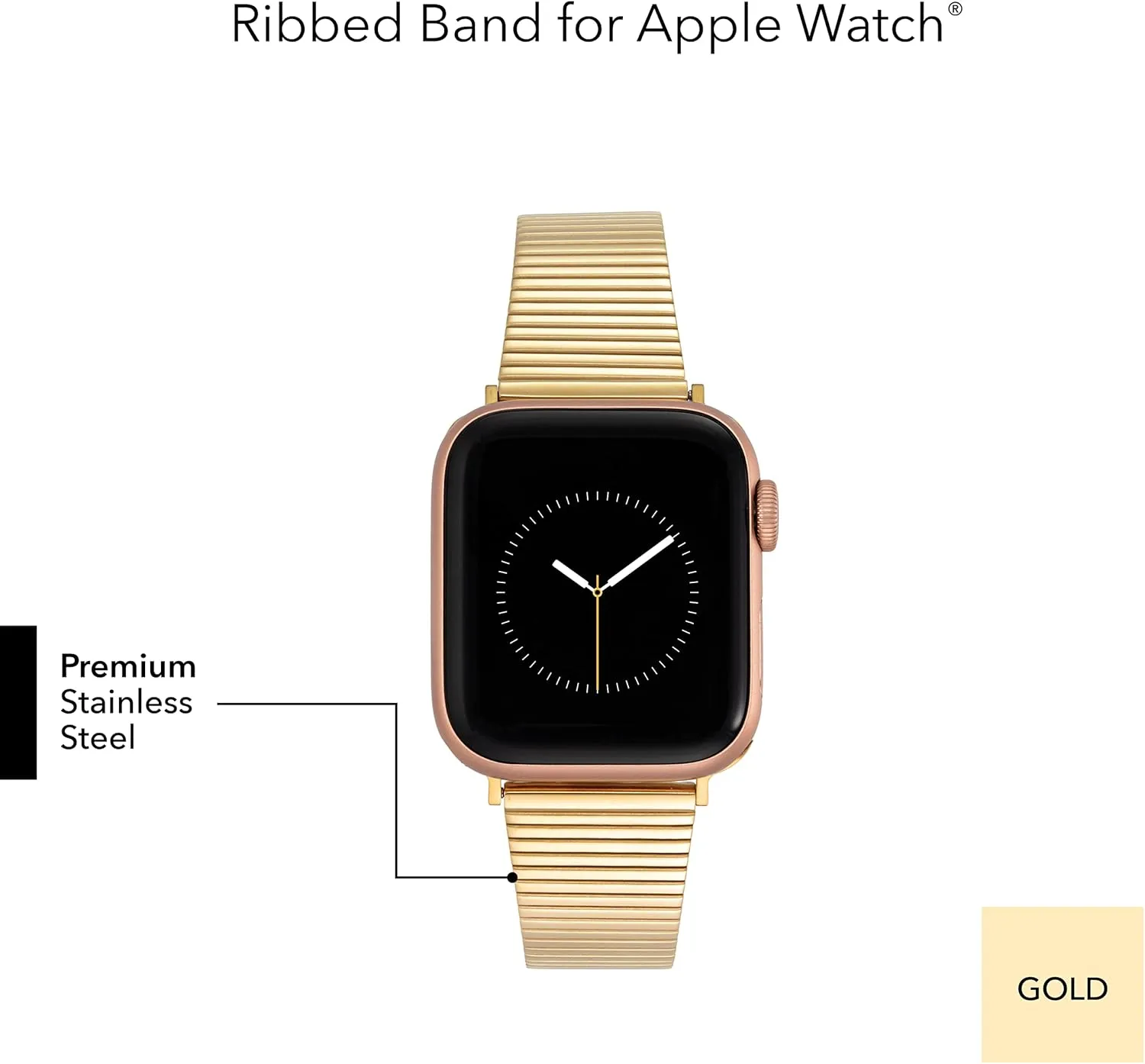 Adjustable, Apple Watch Replacement Band, Fits Most Wrists Anne Klein Stainless Steel Fashion Band for Apple glaze coordination unwillingness pollinate fund slender Watch, Secure, 