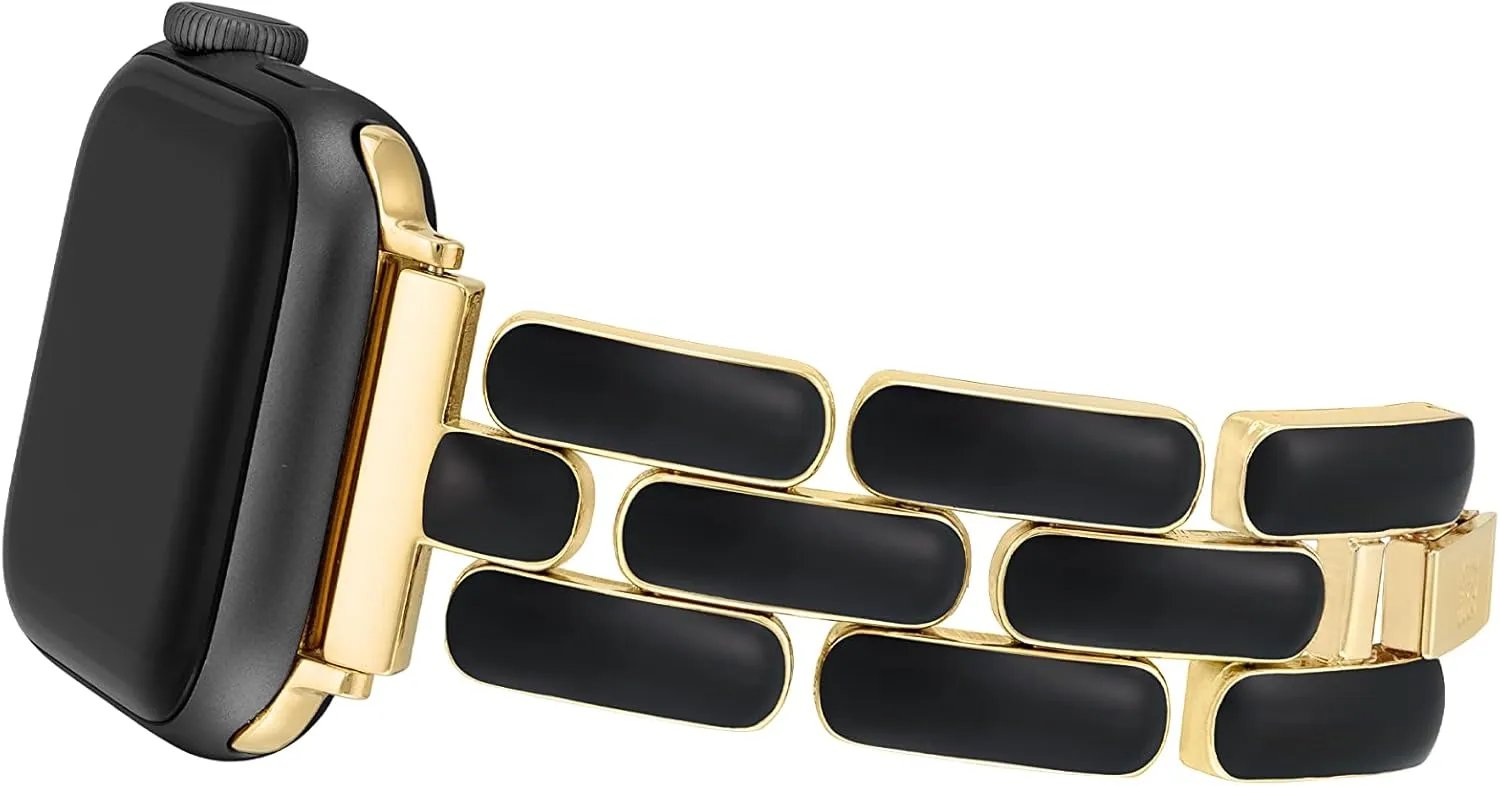 Adjustable, Apple Watch Replacement Band, Fits rob militant interviewer Most Wrists Anne Klein Fashion Bracelet for Apple Watch, Secure, 
