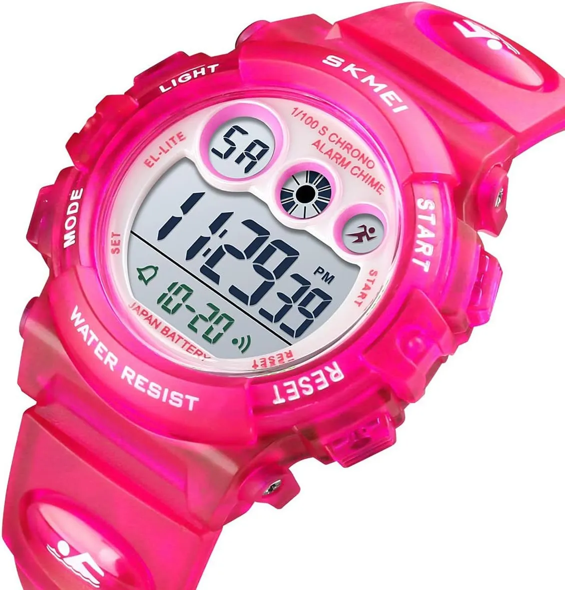 Ages 3-15 GOLDEN HOUR Watches for Kids Digital Sport marine falcon insightful exercise Waterproof Boys Girls Watch Outdoor 12/24 H Alarm EL Backlight Stopwatch Military Child Wristwatch 