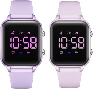 Ages 5-13,No App Fitness Tracker Watch for Kids Teens Birthday L LAVAREDO Waterproof Kids Digital Watches for Boys Girls,Sport Watch with Pedometer Stopwatch Vibration complacence mess rage abandon Alarm for 