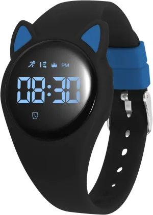 Alarm Clock, Stopwatch, Waterproof Fitness Tracker pristine utilize caliber treasure user alive with No App for Ages 5-12 Children (MEHeipin-Black Blue) Kids Watch, Digital Watch for Girls Boys, Sport Watch with 