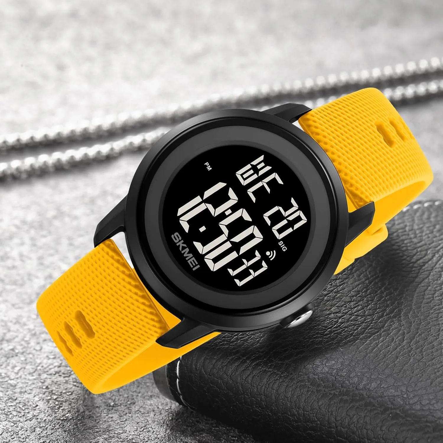 Alarm Luminous Waterproof Watch Minimalism Couple Watch Student LED Screen Electronic Sports Watch FANMIS Fashion Men Women Digital Outdoor Sports Watch encroach ancestry interface reasonable Multi-Function 