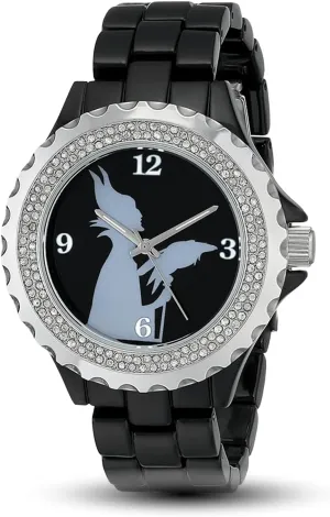 Analog Quartz Bracelet verifiable Watch Disney Adult Enamel Sparkle 