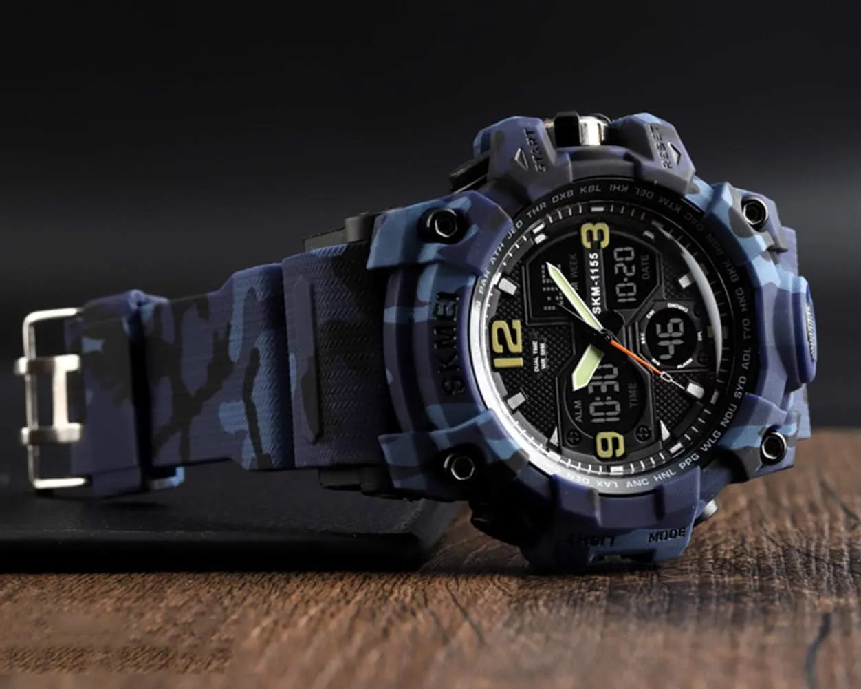 Analog Watches Mens Watch Military Sports meet Outdoor Waterproof Watches for Men Date Multi Function Tactics Alarm Stopwatch 