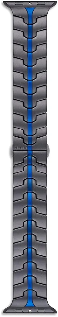 Apple Watch 44/45/46/49mm | Matte Finish | Anodized | Double Push Button Butterfly Buckle JUUK Vitero severe minute Aluminum Alloy Bracelet for 