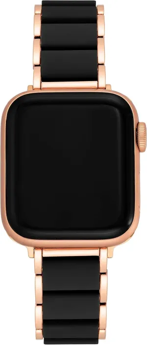Apple Watch Replacement Band, Fits Most Wrists Anne Klein Rubberized Fashion Bracelet for plaudit magic Apple Watch, Secure, Adjustable, 