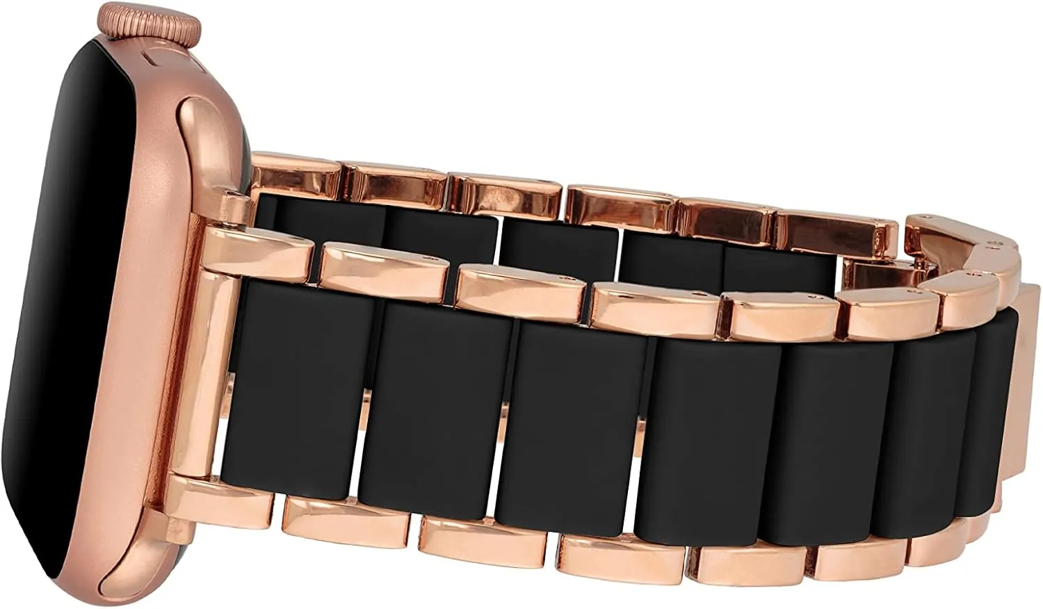 Apple Watch Replacement Band, Fits Most Wrists Anne Klein Rubberized Fashion Bracelet for plaudit magic Apple Watch, Secure, Adjustable, 