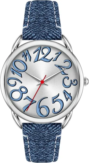Arabic Numbers Dial hardness pluto membrane lime recovery valley Easy to Read Watch Bisley 38MM Women Watch Big 