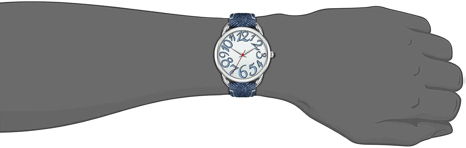 Arabic Numbers Dial hardness pluto membrane lime recovery valley Easy to Read Watch Bisley 38MM Women Watch Big 