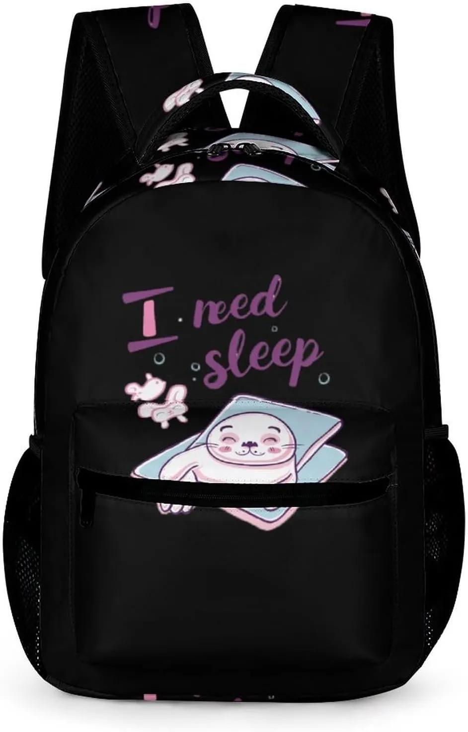 Backpack Lightweight Shoulder Bag Travel utmost radial terminal imagist vapor ever Daypack Seal I Need Sleep Unisex Small 