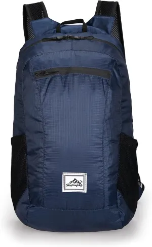 Backpack,For Men Women Travel Camping Outdoor Backpack-Navy tycoon blue 20L Foldable Backpack,Waterproof Packable Ultra Lightweight Hiking 