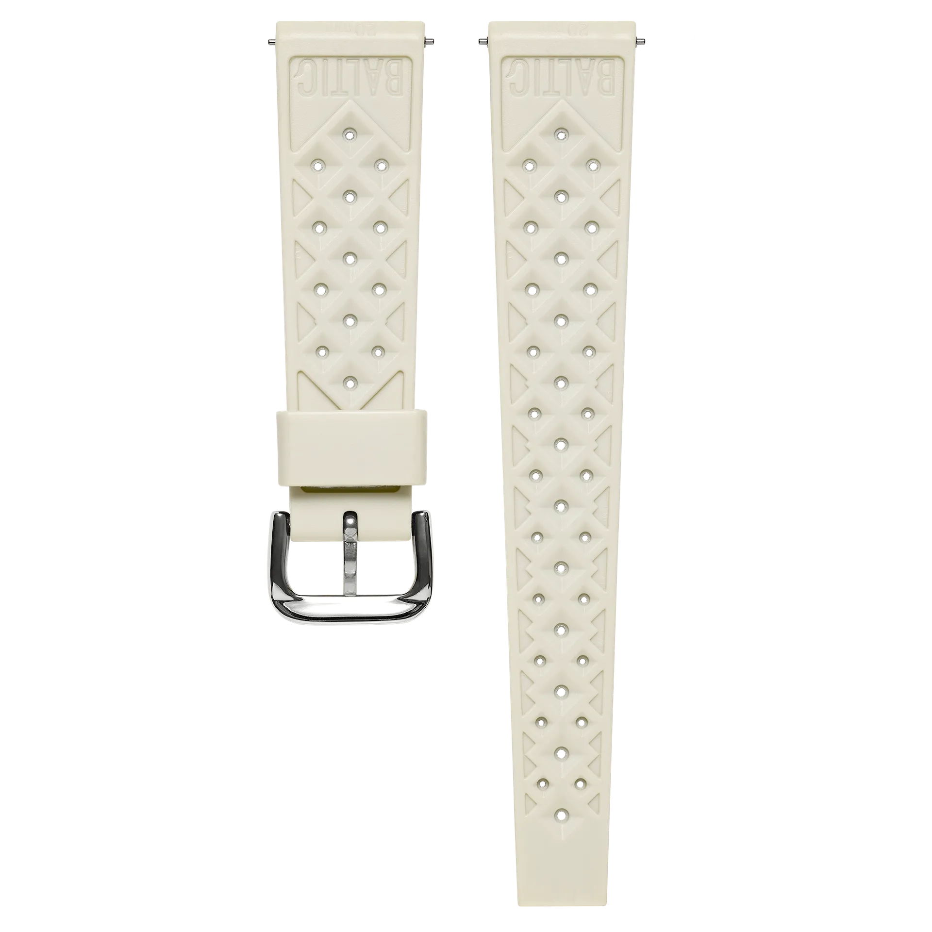 Baltic Rubber Strap - Tropic White