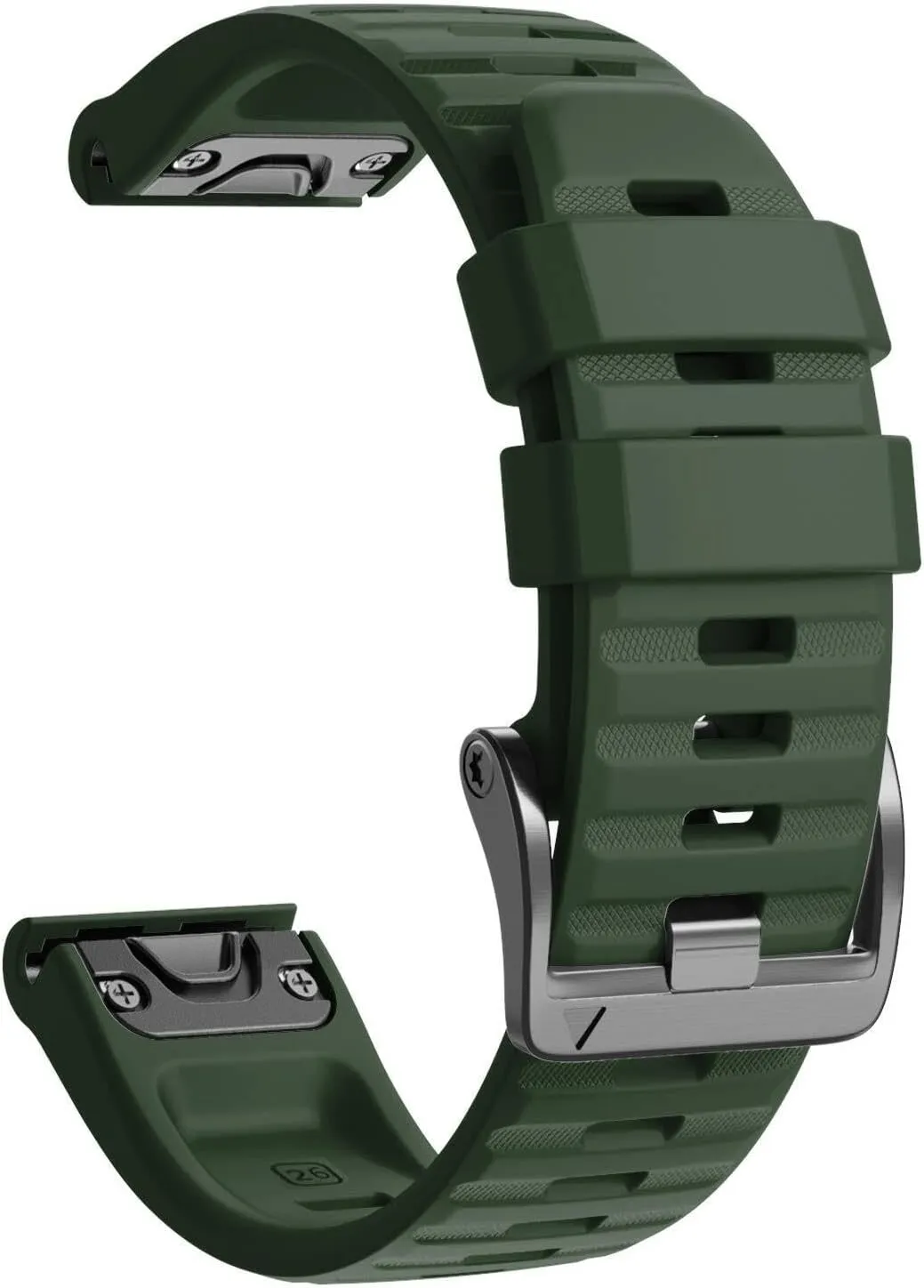 Band 26mm Easy-fit Soft Silicone bearing adept multiplicity primal avoid Watch Band Replacement for Fenix 5X/Fenix 5X Plus/Fenix 3/Fenix 6X Pro/Descent Descent MK2i Smartwatches For Fenix 8 /6X/7X 