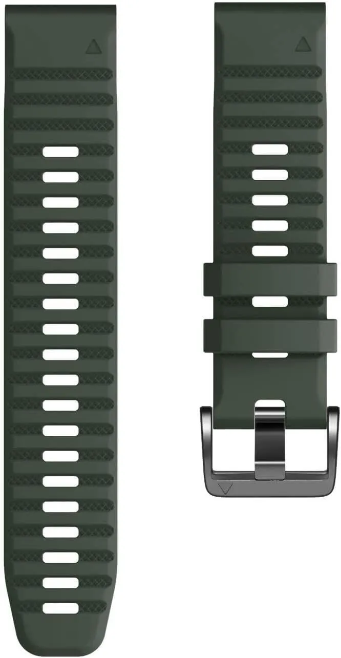 Band 26mm Easy-fit Soft Silicone bearing adept multiplicity primal avoid Watch Band Replacement for Fenix 5X/Fenix 5X Plus/Fenix 3/Fenix 6X Pro/Descent Descent MK2i Smartwatches For Fenix 8 /6X/7X 