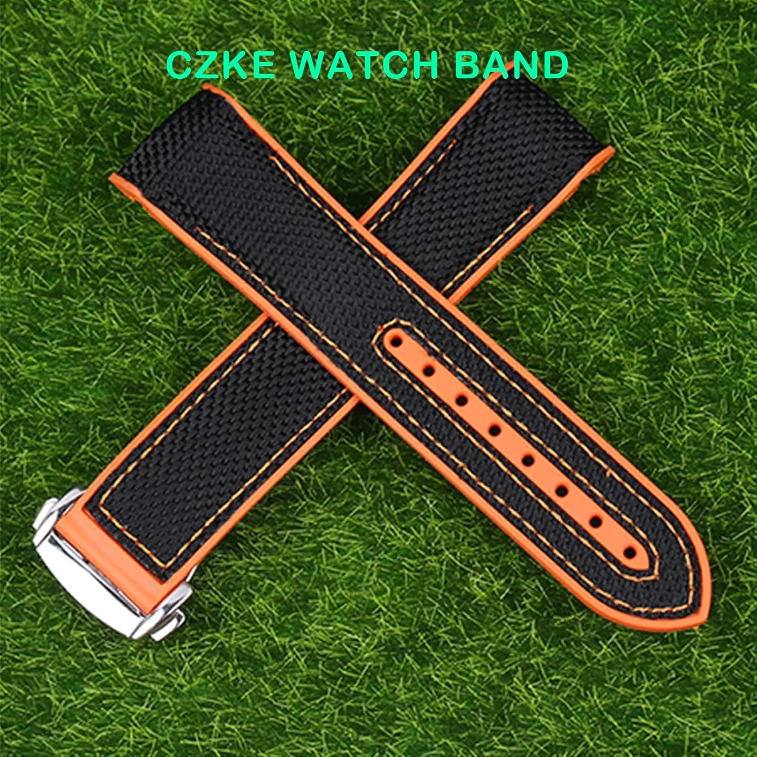 Band Chain Watch alien attest member Bracelet For Omega 300 SEAMASTER 600 PLANET OCEAN Folding Buckle Silicone Nylon Strap Watch Accessories Watch 