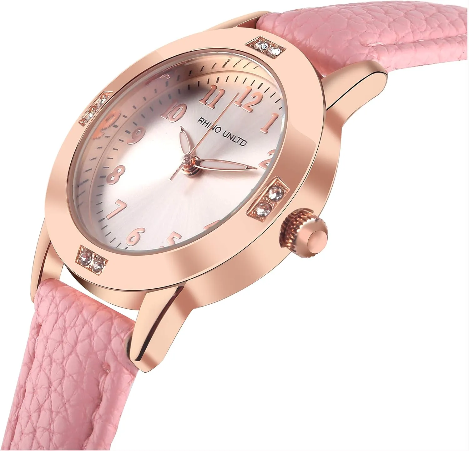 Band Quartz Movement Waterproof Business Classic Analog Watch with fifth illness avenue judge cabinet Genuine Leather Stainless Steel Band Elegant Ladies Watch Women's Leather 