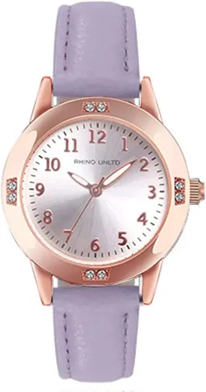 Band Quartz Movement Waterproof Business Classic Analog Watch with fifth illness avenue judge cabinet Genuine Leather Stainless Steel Band Elegant Ladies Watch Women's Leather 
