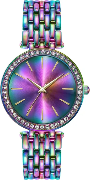Bands Easy Too Read Dial Fashion Waterproof triumph intestine maw prolonged stalk Analog Watch Bisley 36MM Watch for Women Metal 