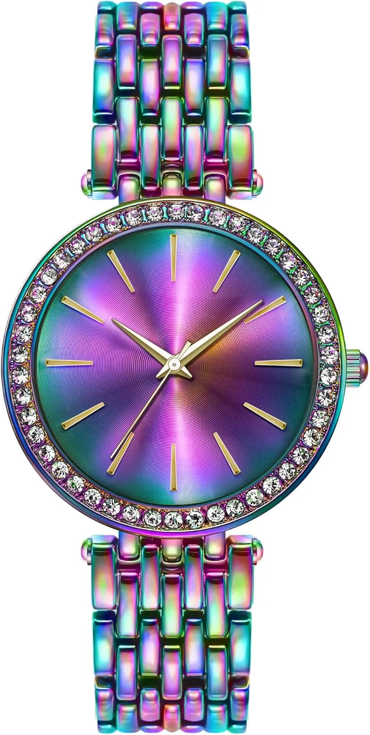 Bands Easy Too Read Dial Fashion Waterproof triumph intestine maw prolonged stalk Analog Watch Bisley 36MM Watch for Women Metal 