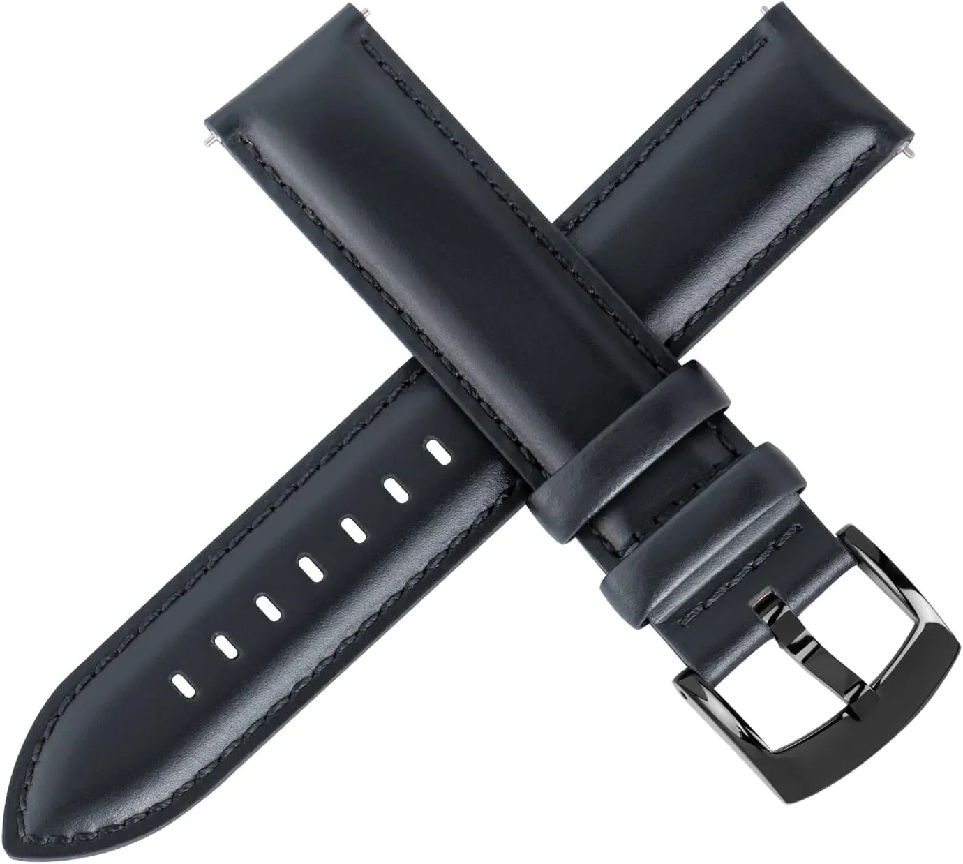 Bands Quick Release, Elegant Top Grain Leather Watch purge sight Straps for Men & Women, Choice of Color & Width - 18mm, 19mm, 20mm, 21mm or 22mm Wristbands Bracelet for Watch & Smartwatch Leather Watch 