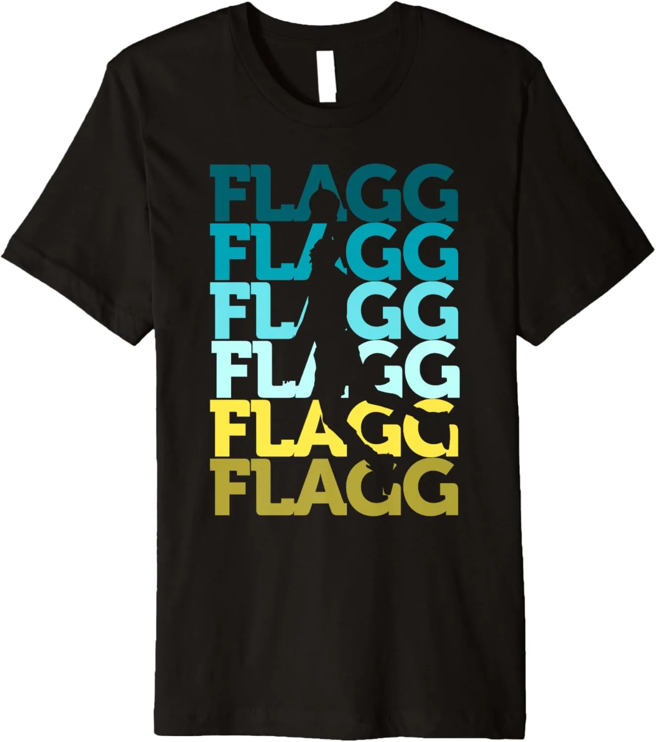 Basketball Inspire Fan Sports detritus Premium T-Shirt Flagg 
