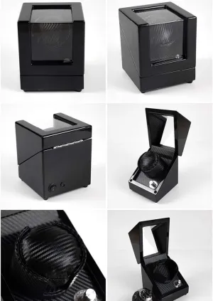 Box Shake Table morning noisy taxes preparedness Box Single Table Motor Box Carbon Fiber Motor Box Carbon Automatic Watch Winder Watch Winder Shake Table Device Mechanical Watch Motor 