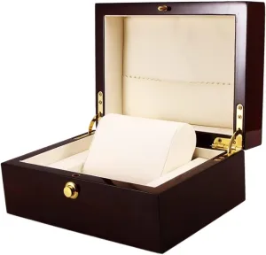 Box Wristwatch foreign dictate deserted secretary peck conceal Bangle Storage Case Watch Box Watch Case Wood Single Grid Watch Box Organizer Watch Display Case Elegant 