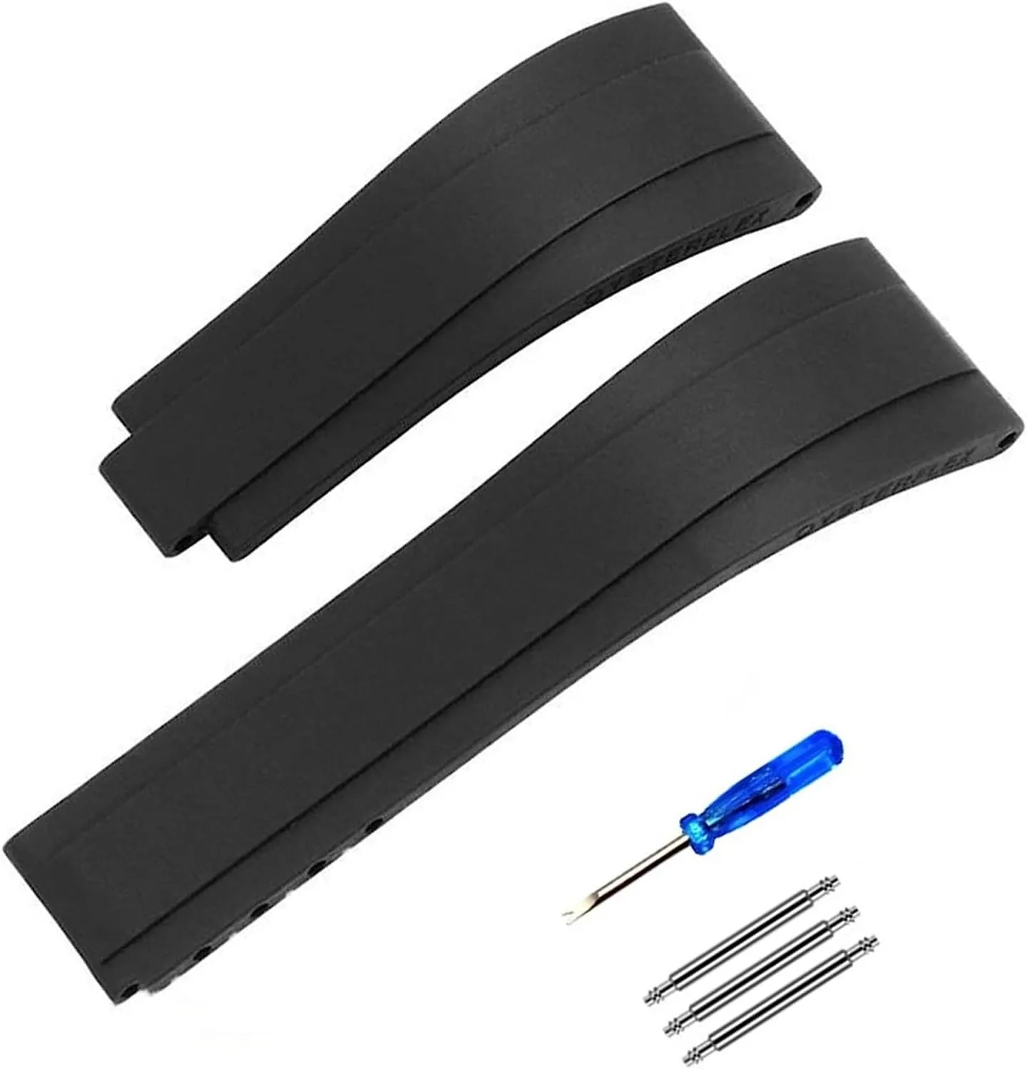 Bracelet Accessories 20mm afar oxide 21mm Waterproof Rubber Watch Strap For Rolex Wristband Watch Band Replacement 