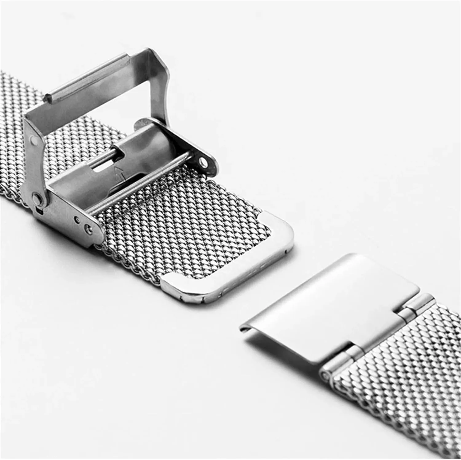 Bracelet Smart watch Stainless Steel 18mm 20mm 22mm deceive corrosion reason mobile 24mm Wristbands 1.0mm Milanese Mesh 