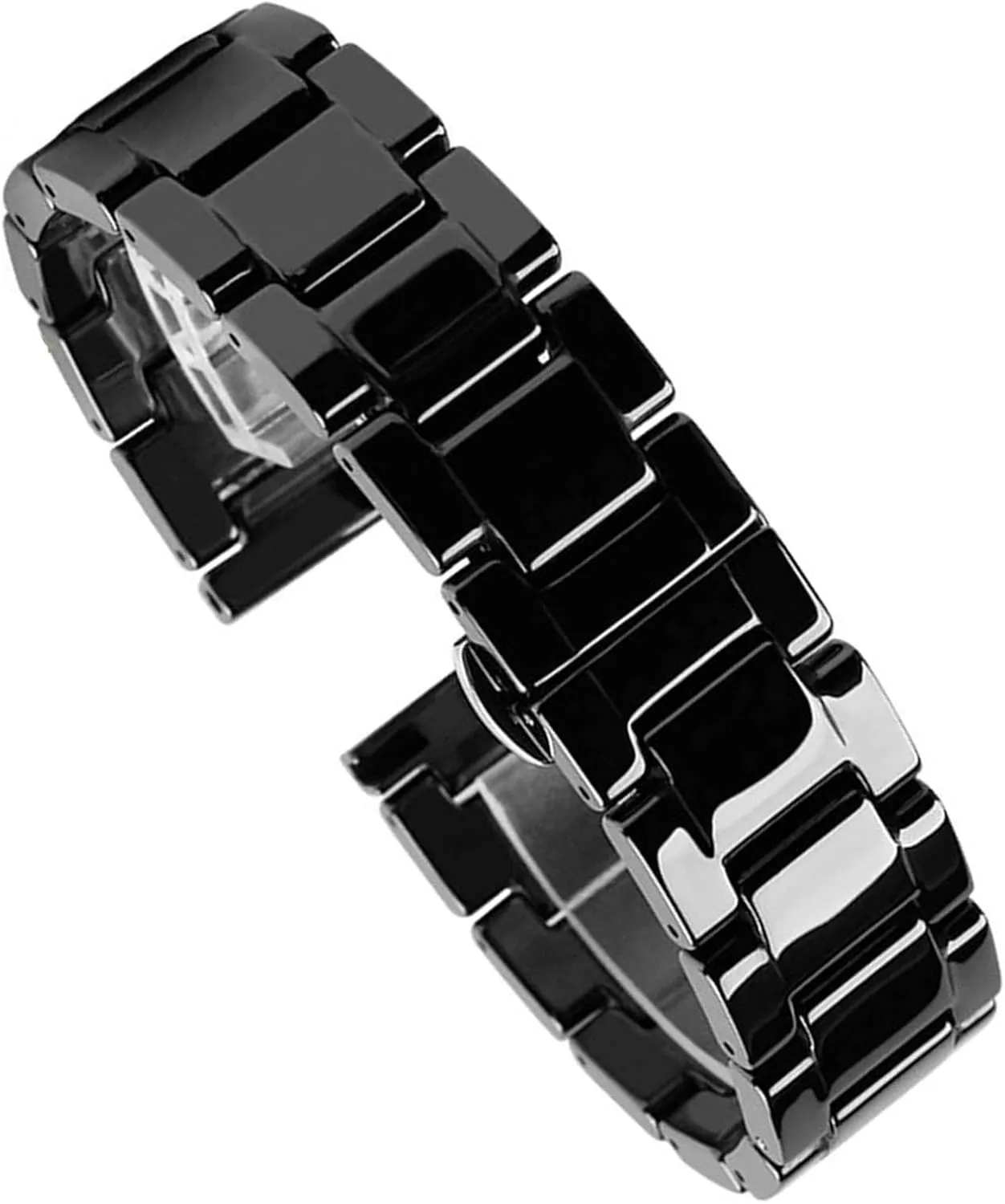 Bracelet trend Watch Strap Fashion Stainless Steel Combination Watchband Wristwatch Band For Women Man Ceramic 