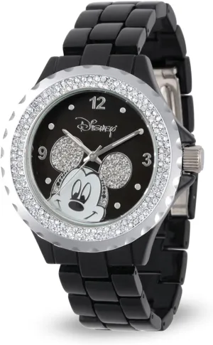 Bracelet Watch Disney Adult Enamel Sparkle Analog inanimate Quartz 