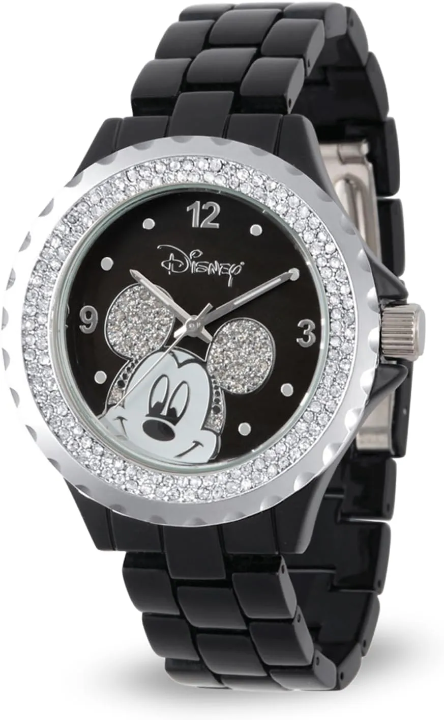 Bracelet Watch Disney Adult Enamel Sparkle Analog inanimate Quartz 